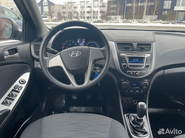 Hyundai Solaris 1.6 МТ, 2016, 132 907 км