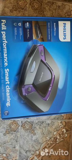 Робот пылесос моющий philips