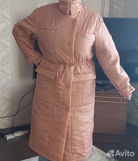 Пальто женское демисезонное 52- 54 размер