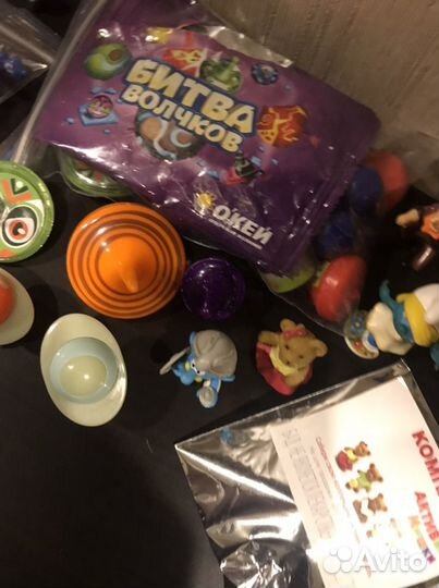 Фигурки Растишкацена за все вместеБитва волчков