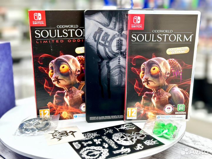 Oddworld Soulstorm collectors oddition (Switch) Б