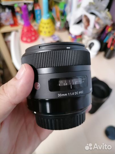 Объектив sigma art 30mm f 1.4 canon