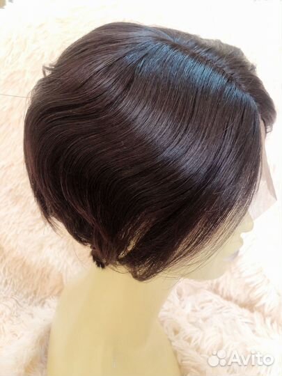 Парик из натуральных волос новый