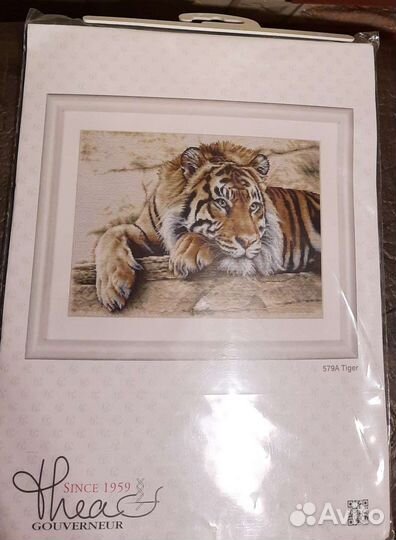 Тигр набор для вышивания