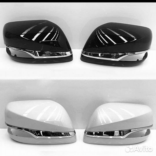 Накладки на зеркала Lexus LX570 Рестайлинг