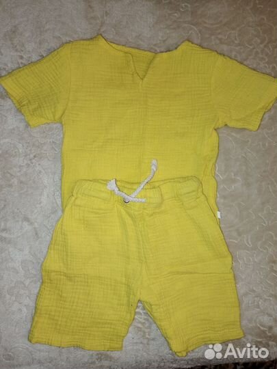 Детский костюм летний муслин