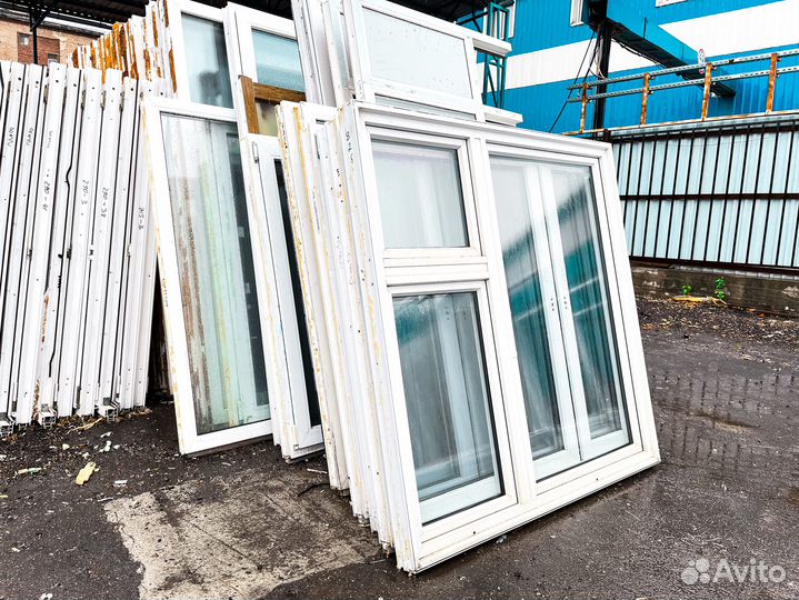 Пластиковые Окна и двери пвх бу