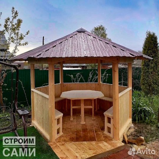 Беседка для дачи