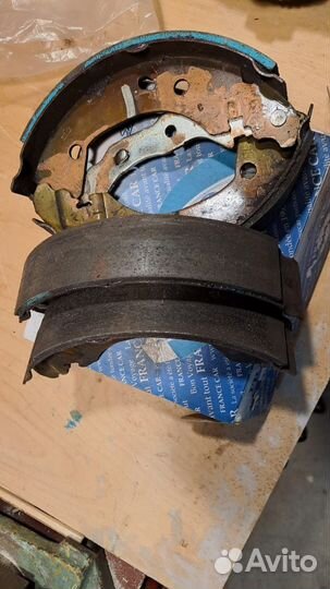 Колодки задние nissan note