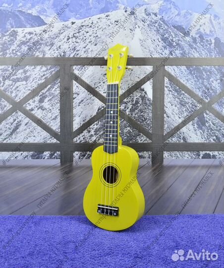 Укулеле - сопрано (новая), комплект