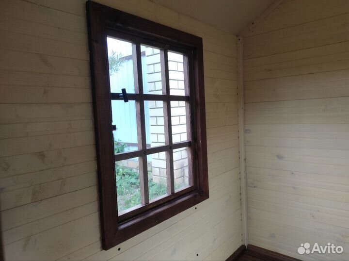 Детский домик для дачи из массива