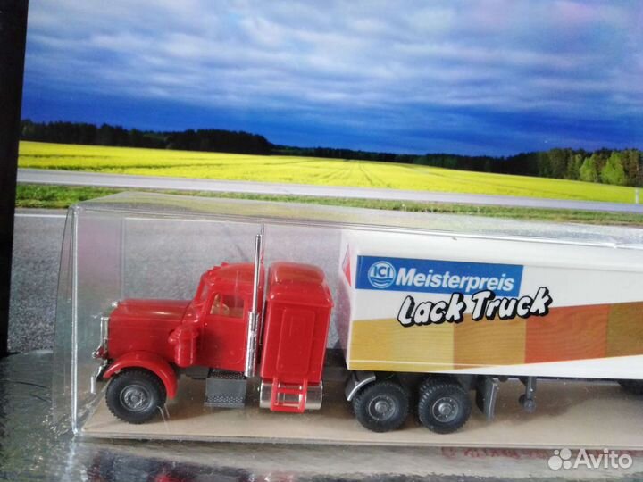 Американцы и капотные грузовики 1:87 Herpa Wiking