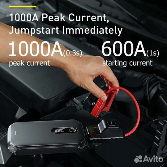 Автомобильное пуско-зарядное устройство Baseus