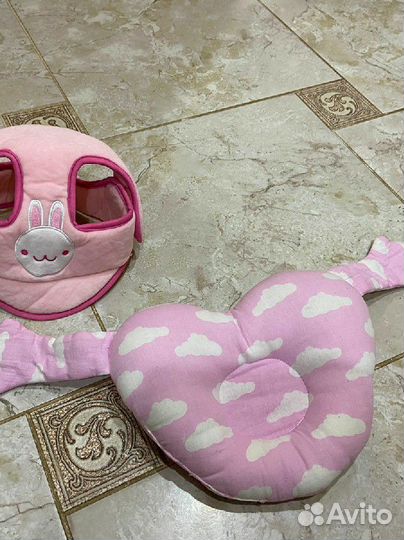 Шлем и подушка для новорождённых