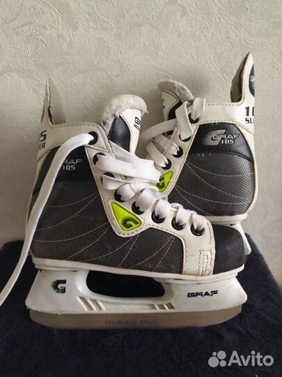 Коньки хоккейные graf 30 размер