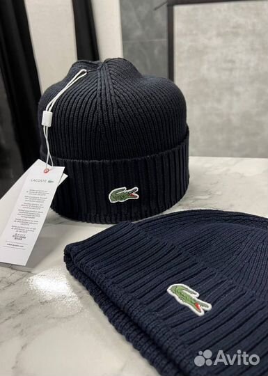 Мужская шапка Lacoste