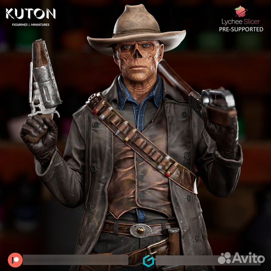 Фигурка Гуль Ghoul, сериал Фаллаут Fallout