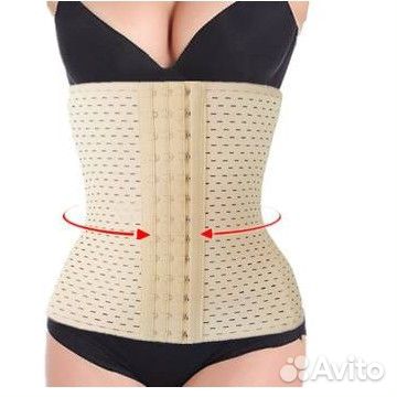 Утягивающий корсет Abdomen WaistBand телесный XXL