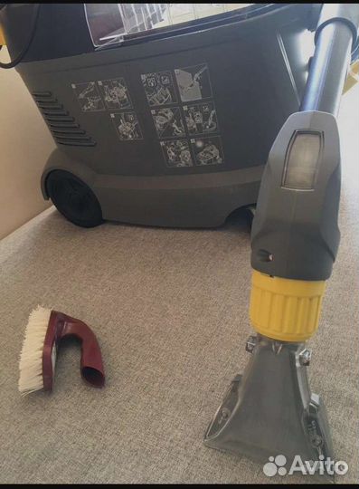 Аренда моющего пылесоса Kerher химчистки текстиля