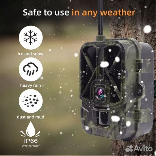 Безопасность автономная камера hc-940proli с акб