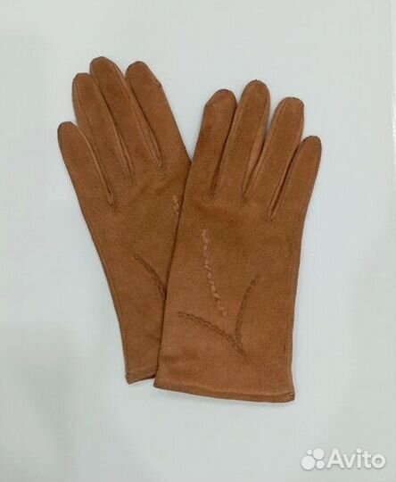 Перчатки натуральная замша
