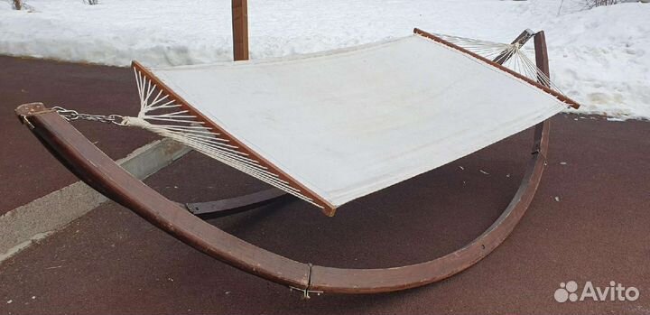 Гамак деревянный