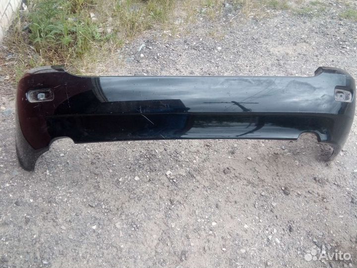 Задний бампер калина 1универсал