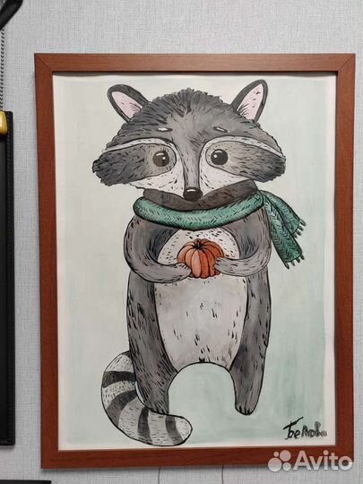 Картина акварелью, картина маслом