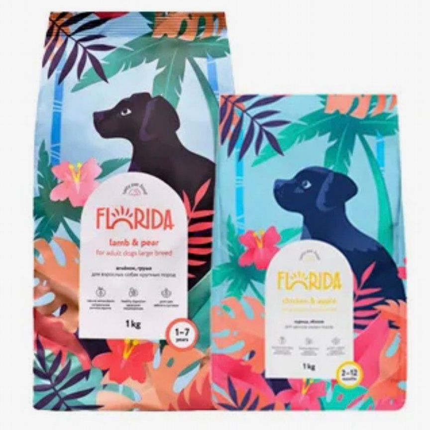 Корма для собак Florida