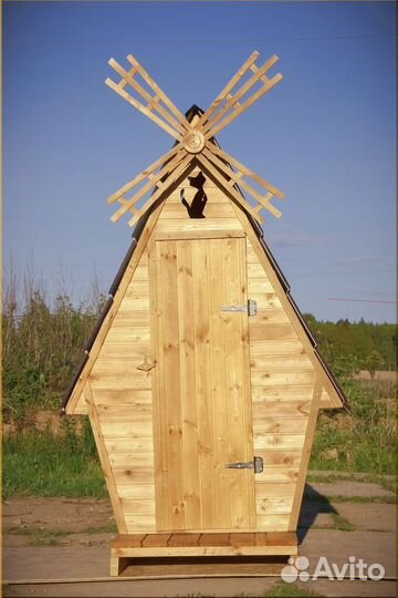 Уличный туалет с установкой DRE449