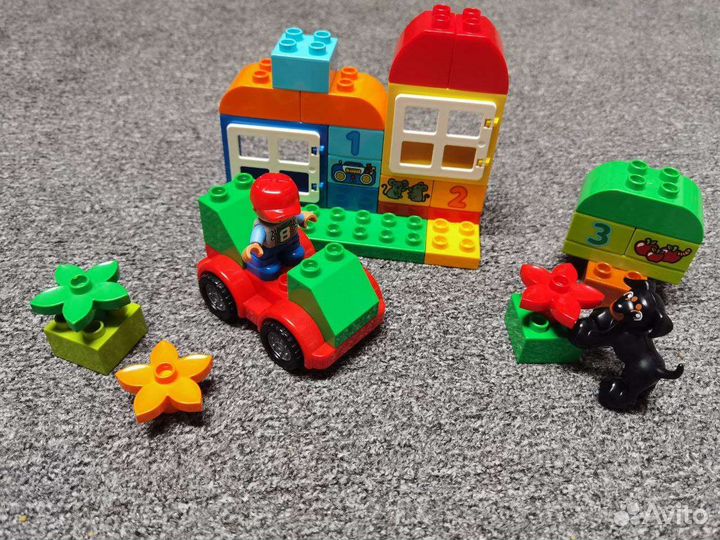 Lego duplo 10572 механик (без контейнера)