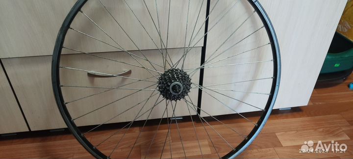 Кассета для велосипеда Shimano+семерик+быстросъем