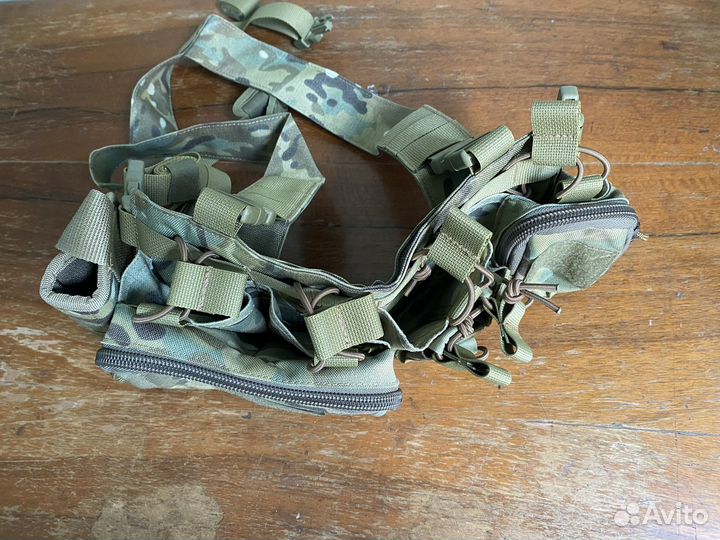 Нагрудник страйкбольный ASR D3-Heavy chest rig MC