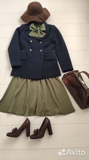 Французское пальто бушлат