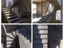 Монолитные, бетонные лестницы