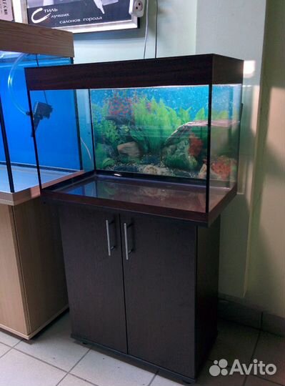 Аквариум 100л. AguaStudio, для черепах, остров