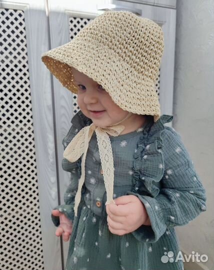 Муслиновое платье для девочки