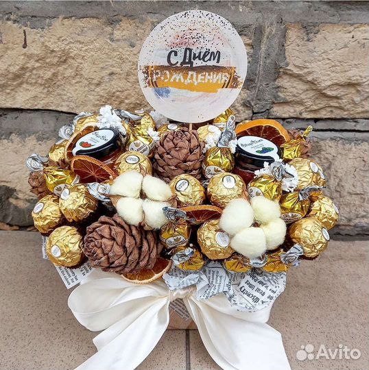 Букет сладкий съедобный