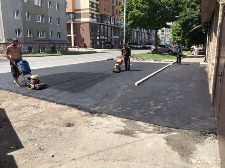 Асфальтирование, благоустройство