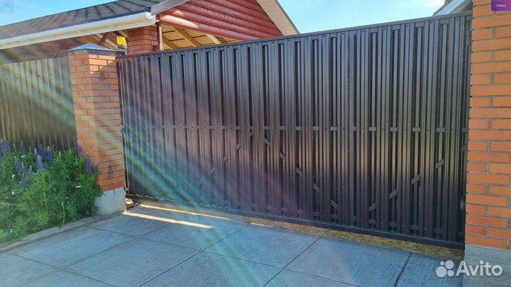 Откатные ворота