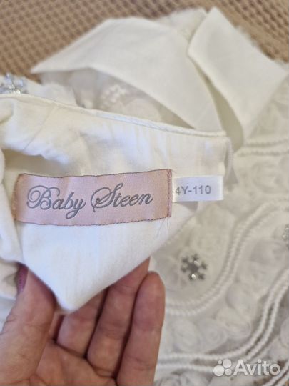 Платье снежинки 110