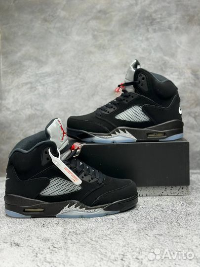 Nike Air Jordan 5 Retro Black Metallic