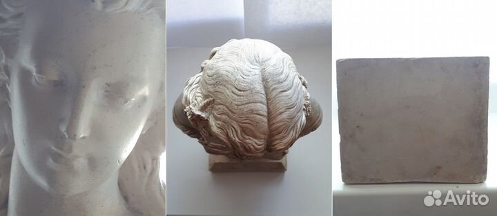 Бюст девушки копия Пьера Эдуарда Шарье, начало 20