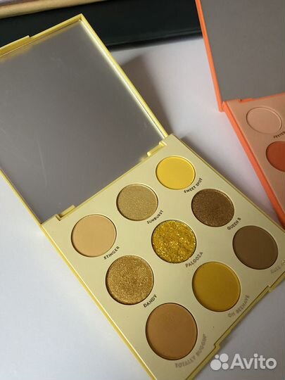 Палетки теней colourpop