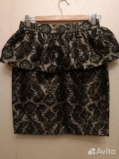 Юбка с баской