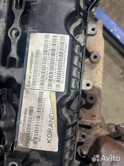 Двигатель Ssangyong Actyon New D20DTF 2.0