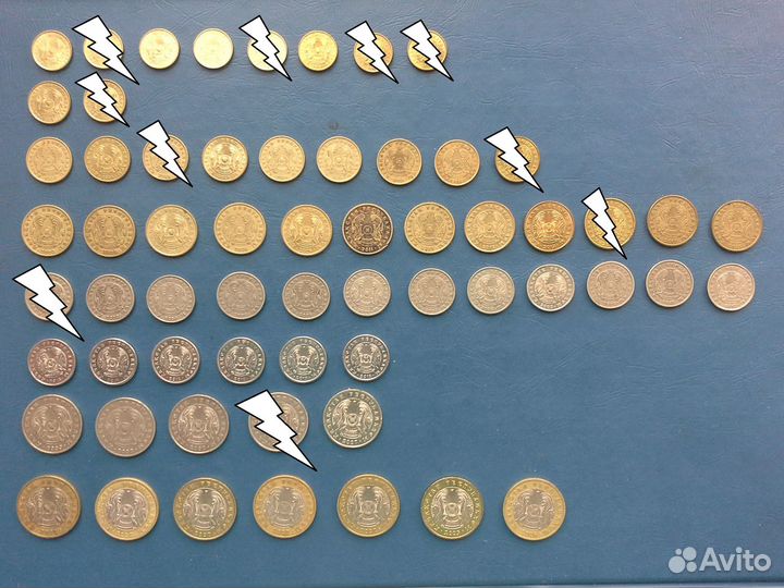 Монеты Казахстана, Киргизии - продажа - обмен