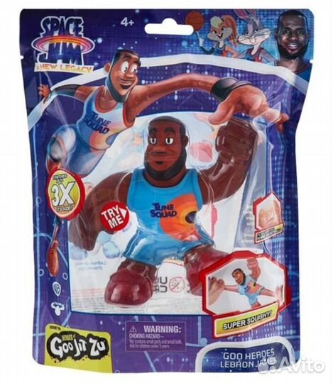 Фигурка GooJitZu Леброн Джеймс тянущаяся