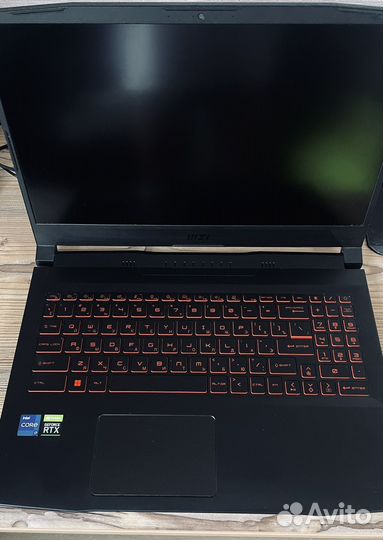 Ноутбук msi katana gf66 11ue