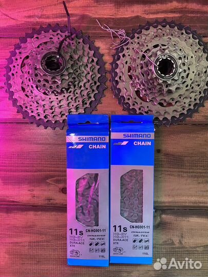 Кассета shimano SLX CS-M7000 (11-42t) 11 скоростей